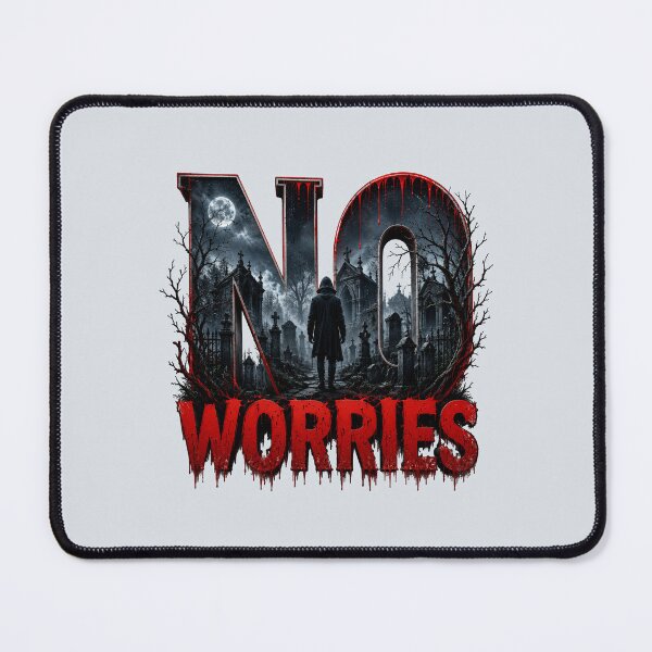 Item preview, Existential Quote - No Worries Life Perspective designed and sold by Kaurisdigital.