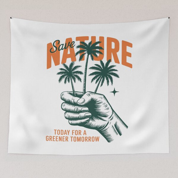 Item preview, Save Nature Today For A Greener Tomorrow designed and sold by Craigonart.
