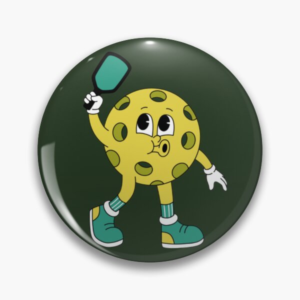 Item preview, Cool Pickleball Retro Character designed and sold by Spring Things.