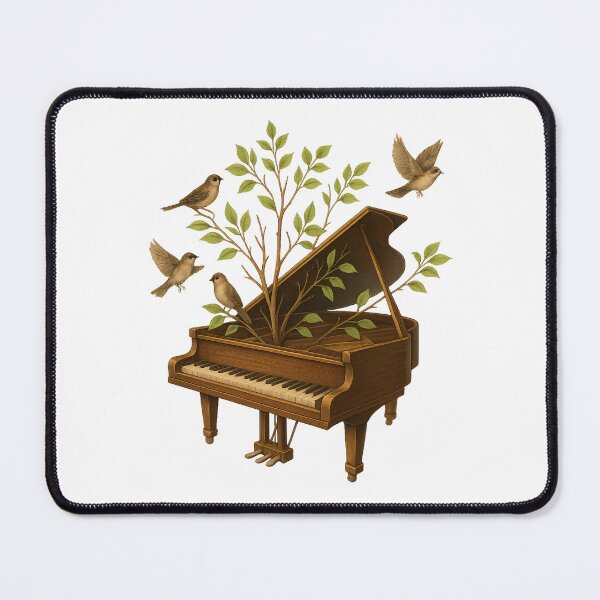 Item preview, Piano Tree – Musical Nature Art designed and sold by Yomere.