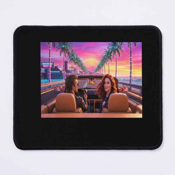 Item preview, Atardecer Synthwave Retro por Mavila Art designed and sold by jmavila.