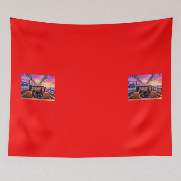 Item preview, Atardecer Synthwave Retro por Mavila Art designed and sold by Mavila Forge.