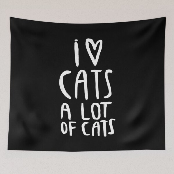 Item preview, Funny, I love cats, a lot of cats designed and sold by badlydrawnbabe.