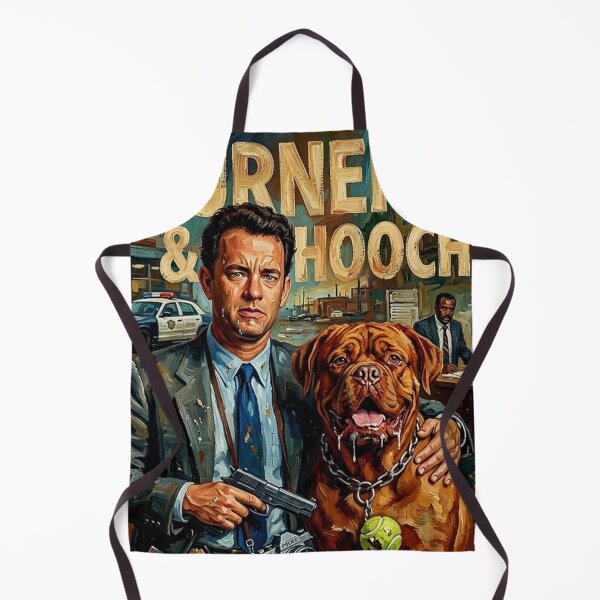 Item preview, They're a Team. Until the End. – Turner & Hooch Fine Art Print designed and sold by Art's Diner.