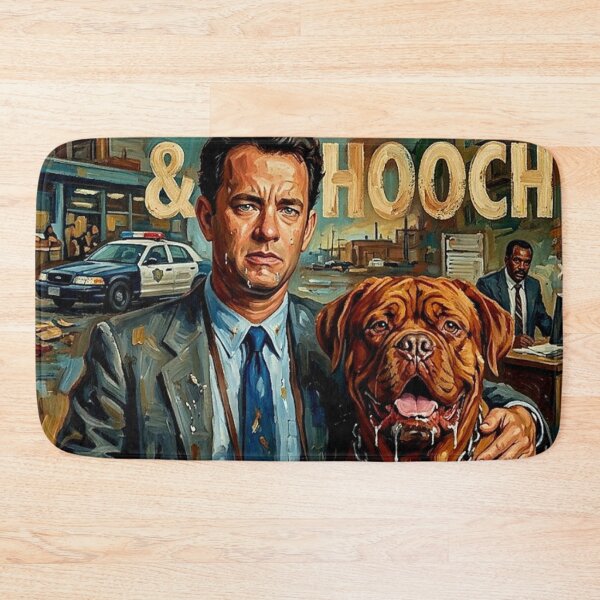 Item preview, They're a Team. Until the End. – Turner & Hooch Fine Art Print designed and sold by Art's Diner.