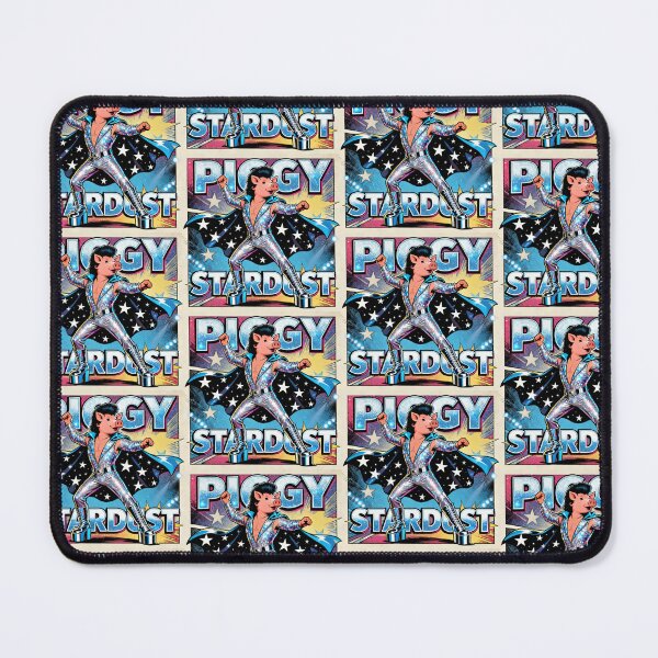 Item preview, Piggy Stardust – David Bowie Inspired Glam Rock Ziggy Stardust Pig Parody Design | Funny Space Rock Music Illustration designed and sold by Donsean22.