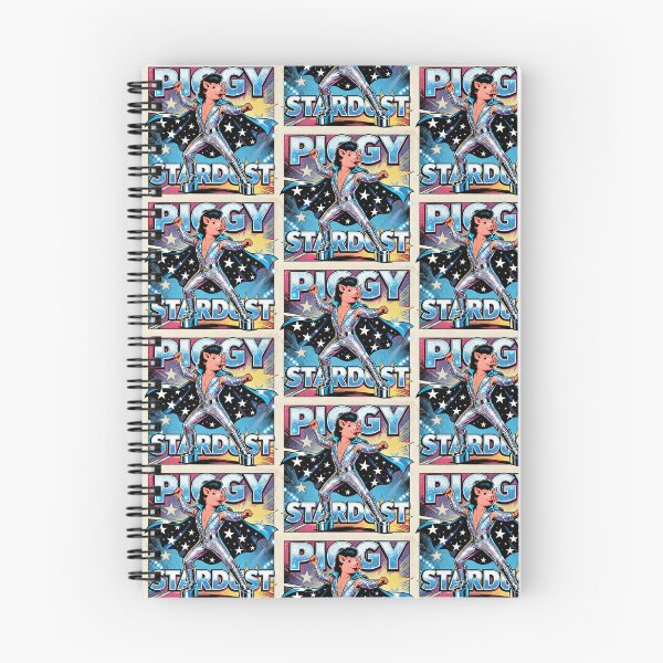 Item preview, Piggy Stardust – David Bowie Inspired Glam Rock Ziggy Stardust Pig Parody Design | Funny Space Rock Music Illustration designed and sold by Donsean22.