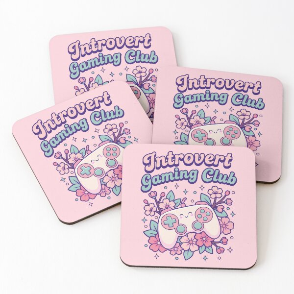 Item preview, Kawaii Video Game Controller Chibi Sakura Floral Gamer Gift - Introvert Game Club designed and sold by Juka-Arts-CC.