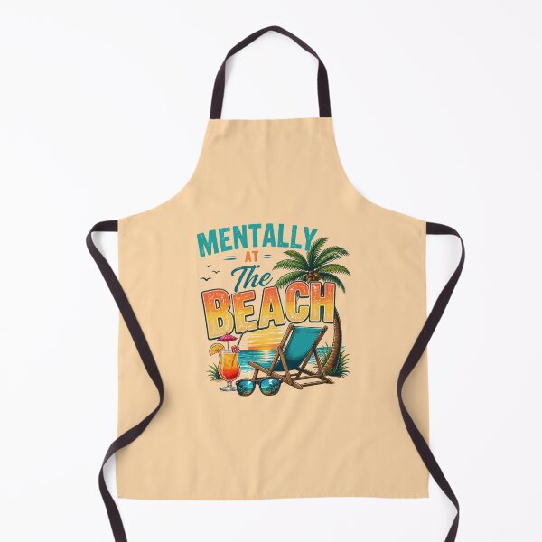 Item preview, Mentally at the Beach – Tropical Summer Escape designed and sold by ABLAT-CREATIONS.