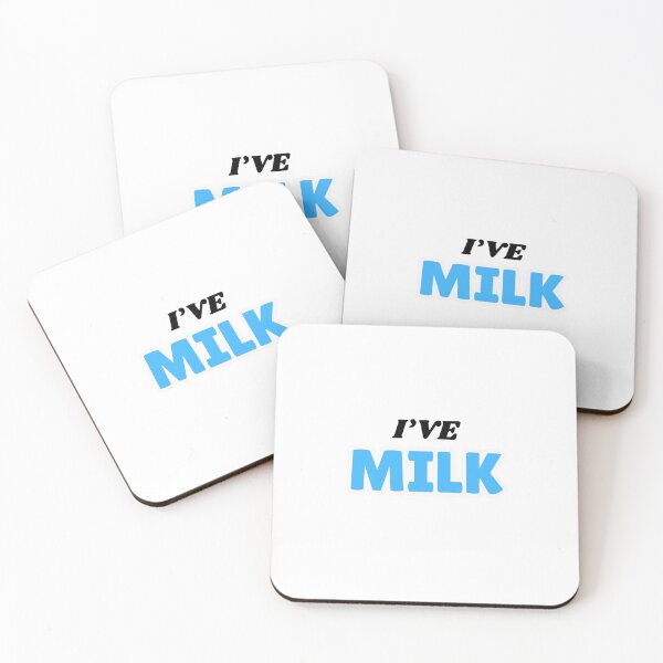 Item preview, Milk Typography Sticker Design designed and sold by LiamAura.