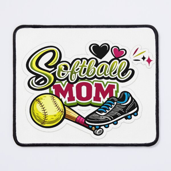Item preview, Softball Mom Sticker | Proud Sports Mom Gift designed and sold by sassyinspo.