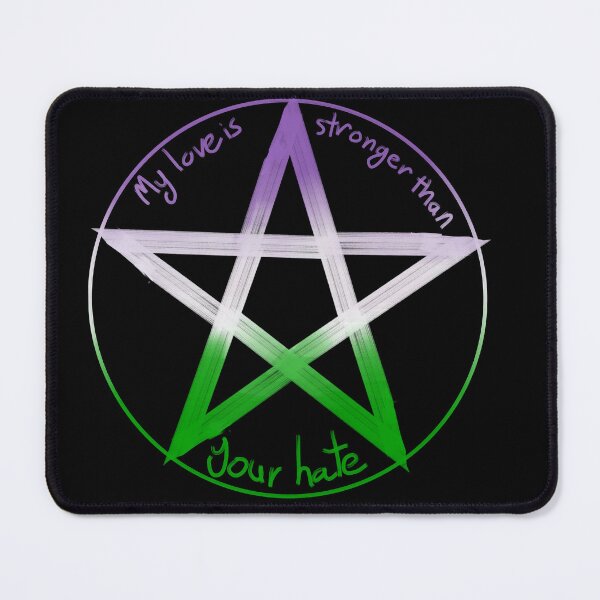 Item preview, Love is Stronger Genderqueer Pride designed and sold by Kuronicoooo.