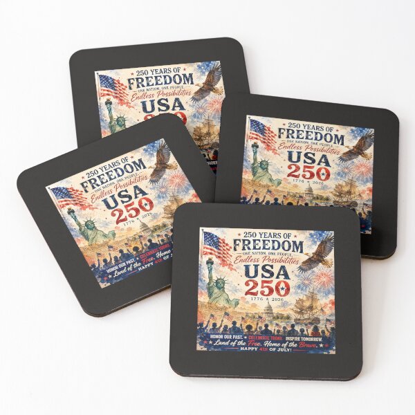 Item preview, USA 250th Birthday Celebration Collection | Happy 4th of July Patriotic Apparel, Mugs & Gifts | America 1776-2026 designed and sold by XquizteProducts.