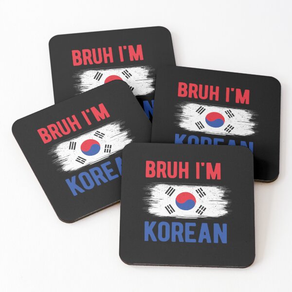 Item preview, Bruh I'm Korean South Korea Flag Funny Korean Boys Kids designed and sold by InkStormPro.