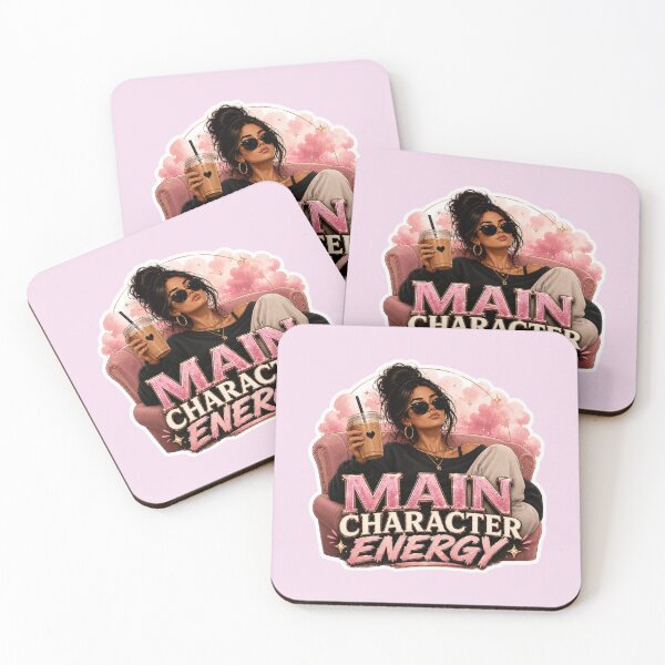 Item preview, Cute Main Character Energy Quote  designed and sold by Abundance Activation 11.11.