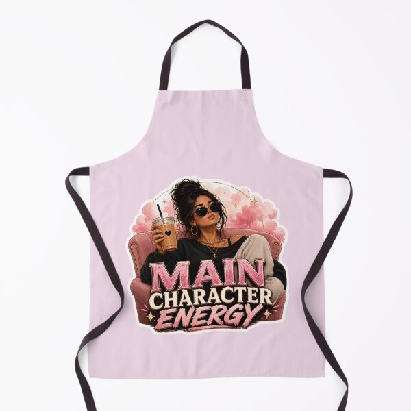 Item preview, Cute Main Character Energy Quote designed and sold by Abundance Activation 11.11.