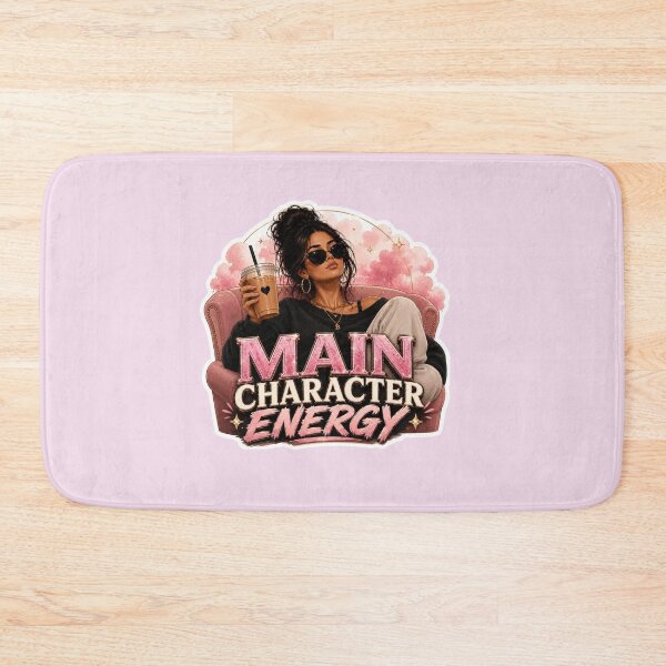 Item preview, Cute Main Character Energy Quote  designed and sold by Abundance Activation 11.11.
