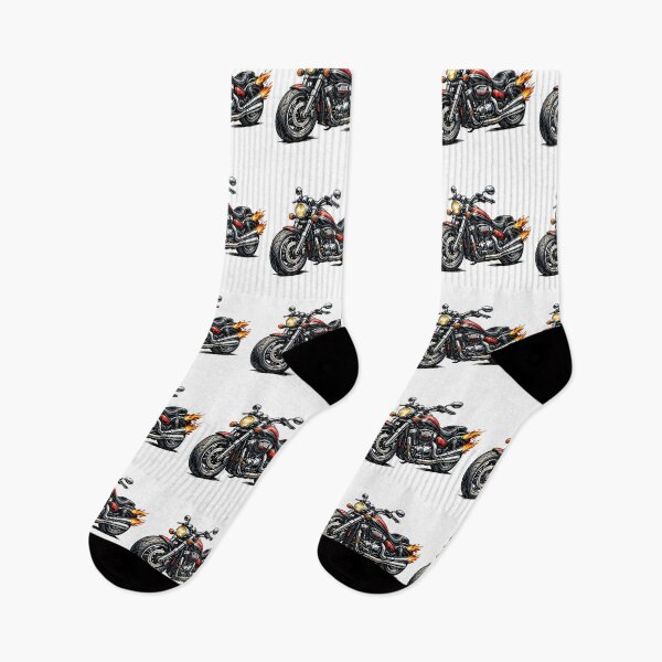 Item preview, Powerful Retro Motorcycle Art – Vintage High Horsepower Biker Design designed and sold by Fabrifrank.