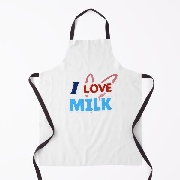 Item preview, I Love Milk Cute Typography Sticker designed and sold by LiamAura.