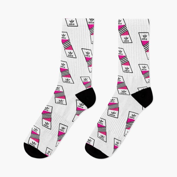 Item preview, abibas Neon Pink Geometric Stripe Design designed and sold by Cattoon Studio.
