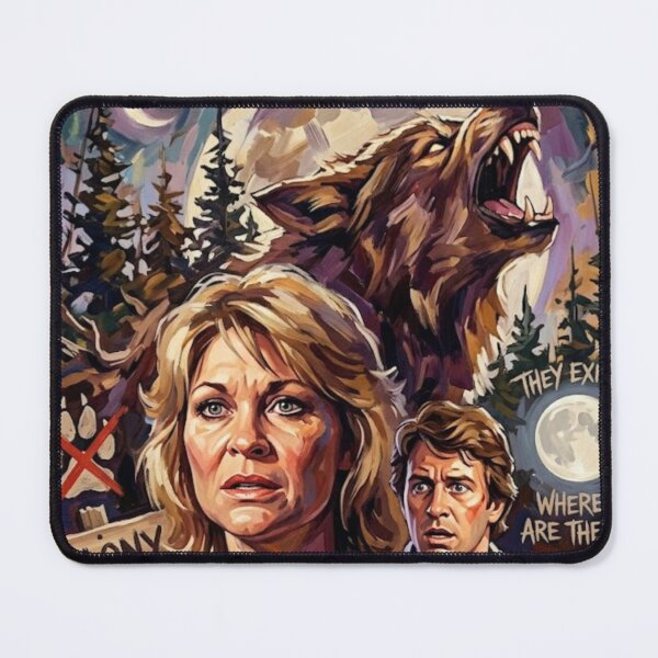 Item preview, They Exist. Where Are They? – The Howling Fine Art Print designed and sold by Art's Diner.
