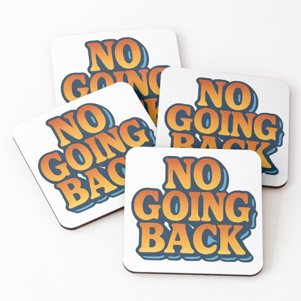 Item preview, No Going Back Retro Bold Queer Pride LGBTQ Coming Out Art designed and sold by Haus Of Sin.