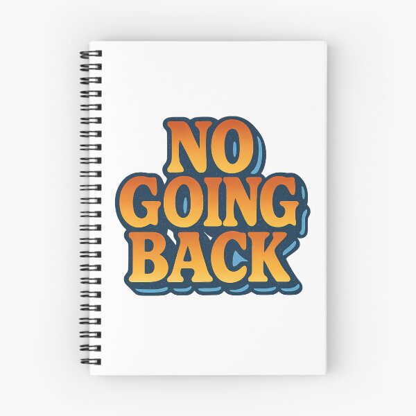 Item preview, No Going Back Retro Bold Queer Pride LGBTQ Coming Out Art designed and sold by Haus Of Sin.