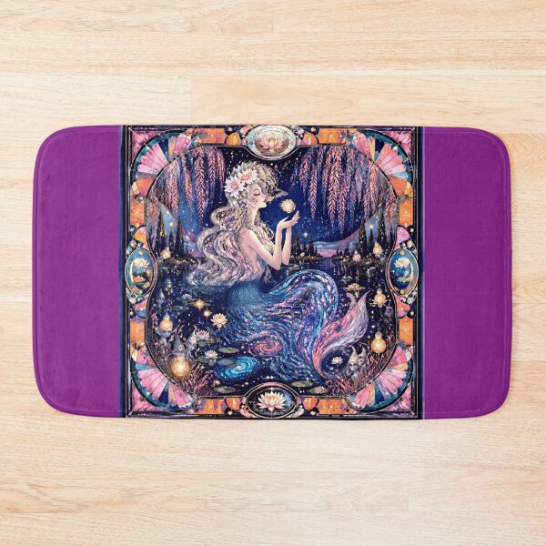 Item preview, The Celestial Mermaid - Guardian of the Cosmic Star designed and sold by Natalia-Vlad.