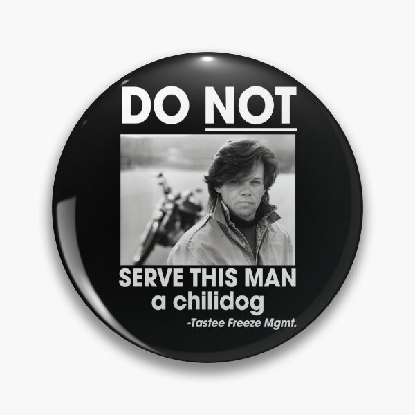 Item preview, Do Not Serve This Man a Chili Dog designed and sold by pink-beagle.