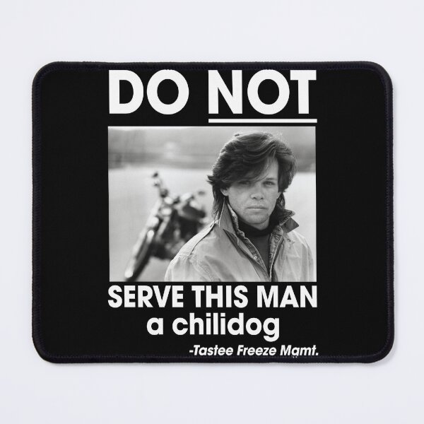 Item preview, Do Not Serve This Man a Chili Dog designed and sold by pink-beagle.