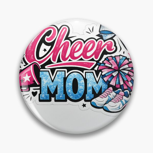 Item preview, Cheer Mom Sticker | Proud Cheerleading Mom Gift designed and sold by sassyinspo.