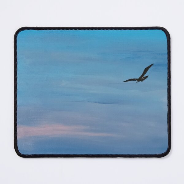 Item preview, Acrylic painting of bird flying in the sunset sky designed and sold by Jmb67.