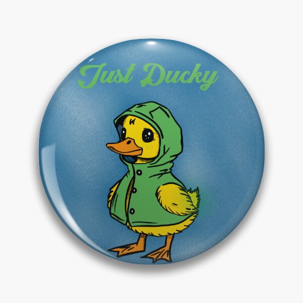 Item preview, Just Ducky Duck in a raincoat designed and sold by alliejacobson.
