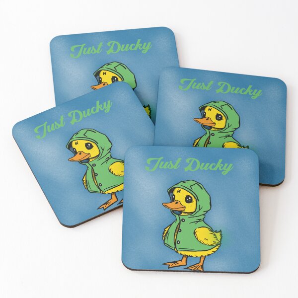 Item preview, Just Ducky Duck in a raincoat designed and sold by alliejacobson.