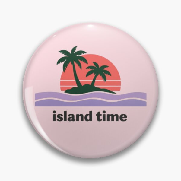 Item preview, Island Time - Retro Tropical Sunset designed and sold by SunfadeStudioSV.