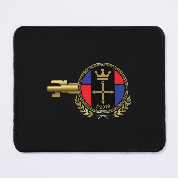 Item preview, Symbolic Key and Crown Badge designed and sold by riscuroseper.