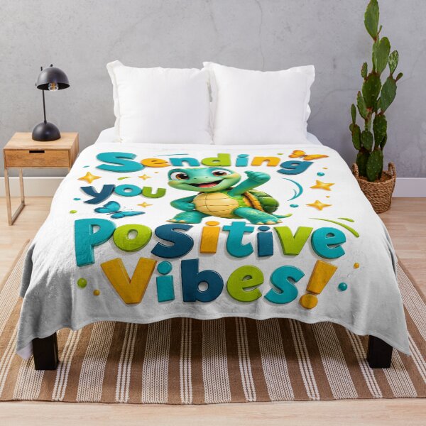 Item preview, Sending You Positive Vibes Turtle Cheer designed and sold by BlissBlvdShop.