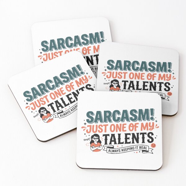 Item preview, Sarcasm! Just One of My Talents Funny Sarcastic Shirt designed and sold by ShirtRemarks.