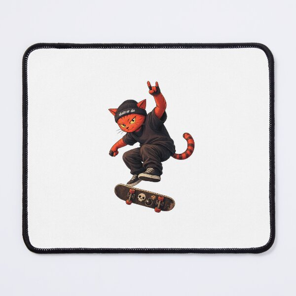 Item preview, Skate Or Die Cat Skater designed and sold by afr-saad.