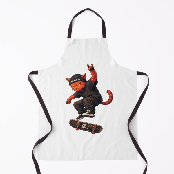 Item preview, Skate Or Die Cat Skater designed and sold by afr-saad.
