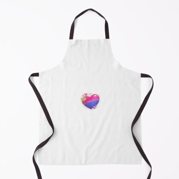 Item preview, Bisexual Heart designed and sold by JustStickersCo.