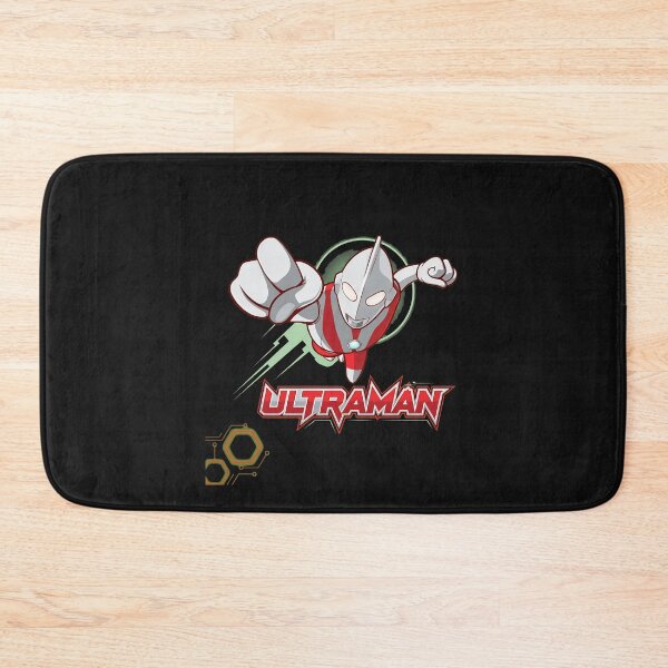 Item preview, Dynamic Retro Hero Flying Pose Emblem designed and sold by anasoraled.