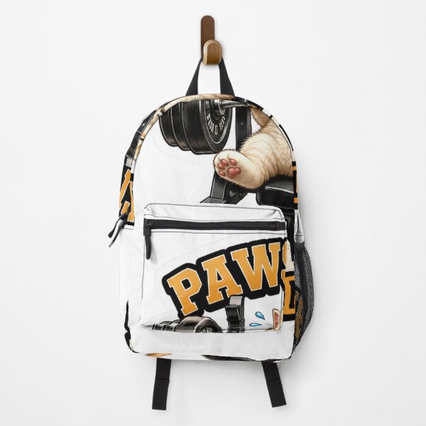 Item preview, Pawsitive Gains Only - Funny Gym Cat designed and sold by Digistore1221.