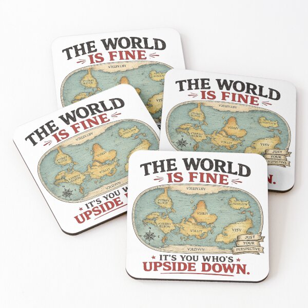 Item preview, The World Is Fine You're Upside Down designed and sold by Noriva.