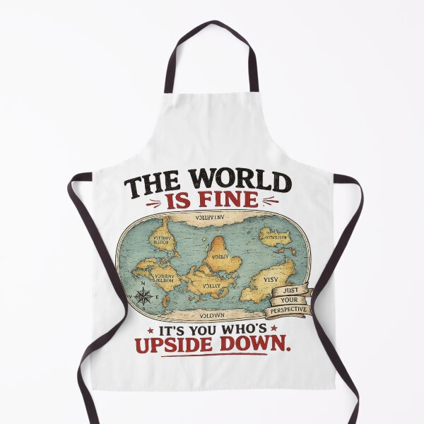 Item preview, The World Is Fine You're Upside Down designed and sold by Noriva.