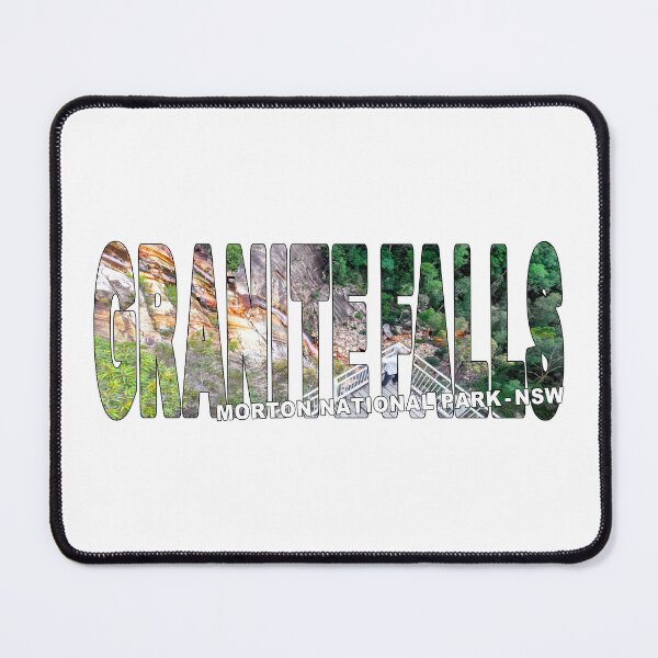 Item preview, GRANITE FALLS Morton National Park NSW - Jervis Bay Shoalhaven Waterfall designed and sold by Adam Gormley.