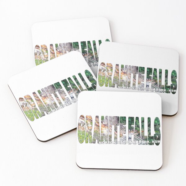 Item preview, GRANITE FALLS Morton National Park NSW - Jervis Bay Shoalhaven Waterfall designed and sold by Adam Gormley.
