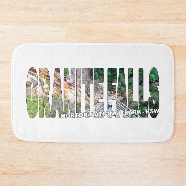 Item preview, GRANITE FALLS Morton National Park NSW - Jervis Bay Shoalhaven Waterfall designed and sold by Adam Gormley.
