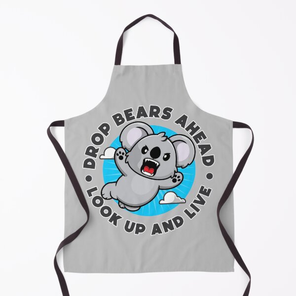 Item preview, Drop bears ahead - look up and live - Australian drop bears designed and sold by messy-nessie.