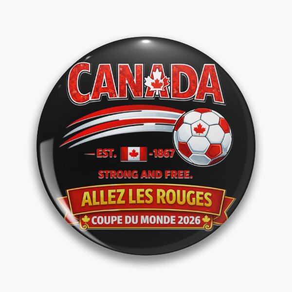 Item preview, Allez Les Rouges Red White Supporter 2026 designed and sold by Tsugraf Designs.